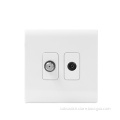 Popular electrical 1Gang TV 1Gang Satellite Socket Outlets